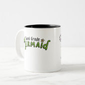 Shellfishalicious! マグ(右利きの) ツートーンマグカップ (正面左)