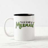 Shellfishalicious! マグ(右利きの) ツートーンマグカップ (左)