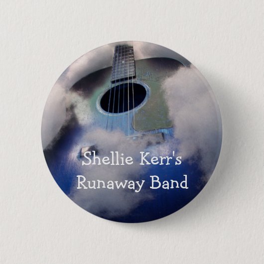 Shellie Kerrの逃亡バンドPin 缶バッジ (正面)