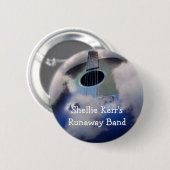 Shellie Kerrの逃亡バンドPin 缶バッジ (正面&裏面)