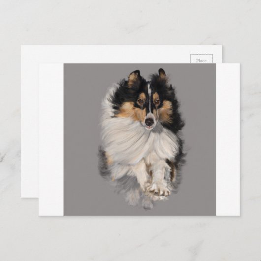 Shellie on the move ポストカード (正面/裏面)