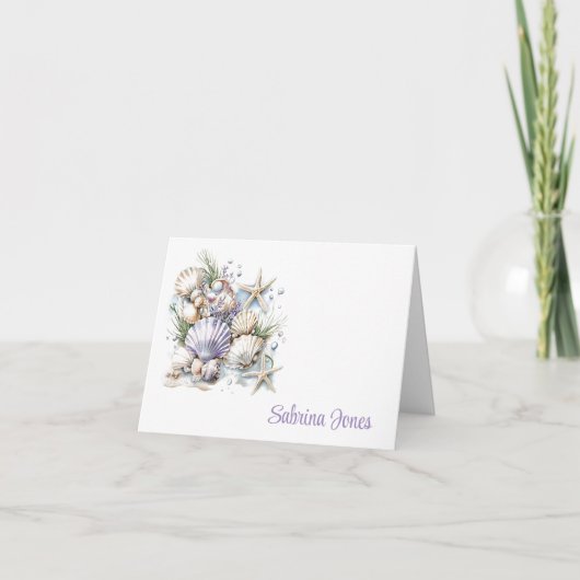 Shells ノートカード (正面)