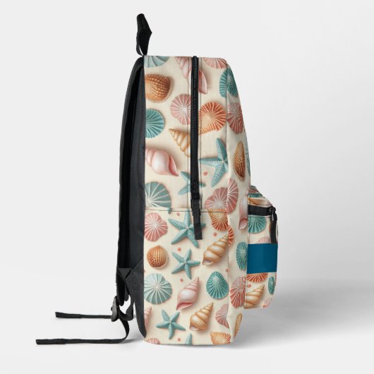 Shells Abundance プリントバックパック (左)