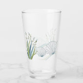Shells and Seaweed Border タンブラーグラス (裏面)