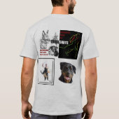 shellshotsのロゴ、www.shellshots.biz tシャツ (裏面)