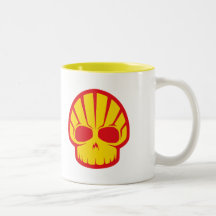 「Shellyスカル」のコーヒー・マグ