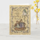 Shelter a Friend – カード (黄色い花)