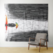 “Shelter in Color” タペストリー (インサイチュ(横))