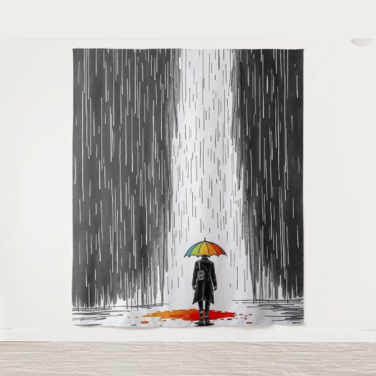 “Shelter in Color” タペストリー (正面)