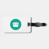 ShelterBoxの荷物のラベル ラゲッジタグ (裏面横)