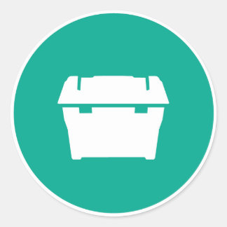 ShelterBoxシール ラウンドシール