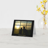 Sheltering at Home Corona Virus 考える's of You カード (黄色い花)