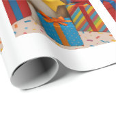 Sheltie Birthday Party ラッピングペーパー (ロールコーナー)