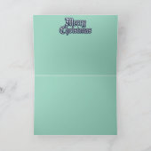 Sheltie Christmas Cookie Card カード (内部)