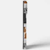 Sheltie Dog Bones and Paws Case-Mate iPhone Case iPhoneケース (裏面 / 右)