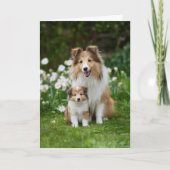 Sheltie Mom Mother’s Day Love カード (正面)