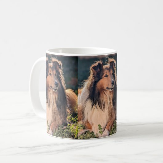 Sheltie Mug コーヒーマグカップ (正面左)