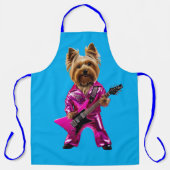 Sheltie Rock Star Apron エプロン (正面)