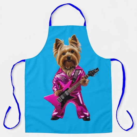 Sheltie Rock Star Apron エプロン (正面)