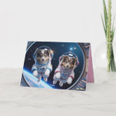 Sheltie Valentine Card カード (裏面)