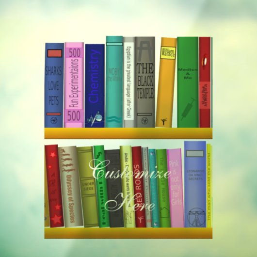 ShelvesのブックThunder_Cove ウィンドウサイン (シート3)