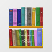 ShelvesのブックThunder_Cove ウィンドウサイン (シート)