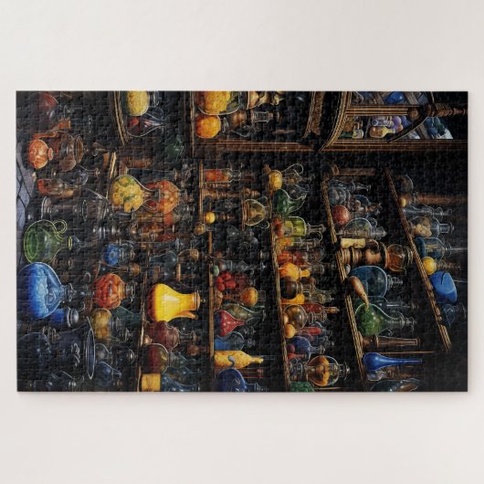 Shelves of Potion Bottles ジグソーパズル (横)