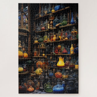 Shelves of Potion Bottles ジグソーパズル