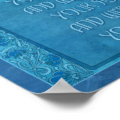 Shema Israel Deco Poster ポスター (角)