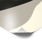 Shemshakイランのスキーのポスター。 フォトプリント (角)