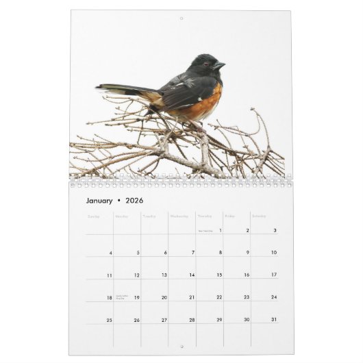 Shenandoahの国立公園の大きい草原 カレンダー (1月 2026)