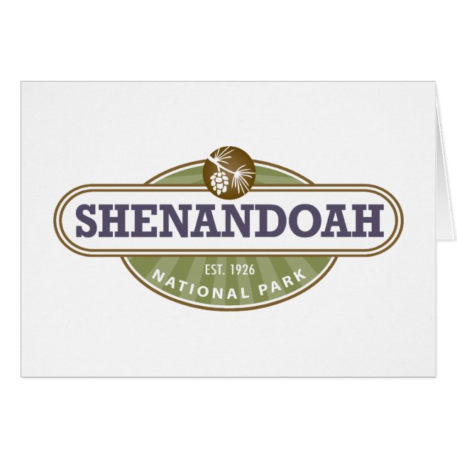 Shenandoahの国立公園 (正面横)