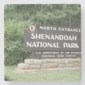 Shenandoahの国立公園 ストーンコースター (正面)