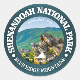 Shenandoahの国立公園 ラウンドシール