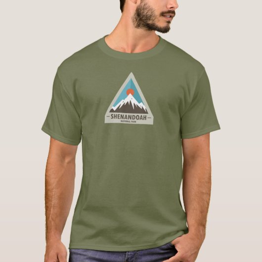 Shenandoahの国立公園 Tシャツ (正面)