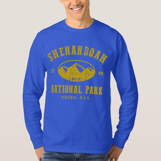 Shenandoahの国立公園 Tシャツ (正面)