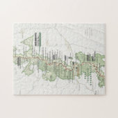 Shenandoahの地図のパズル ジグソーパズル (横)