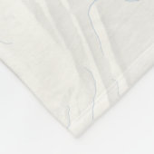 Shenandoahの地図毛布 フリースブランケット (角)