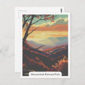 Shenandoah国立公園(バージニア州) ポストカード (正面/裏面)