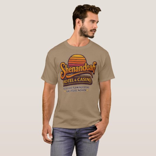Shenandoah Hotel & Casino Tシャツ (正面フル)