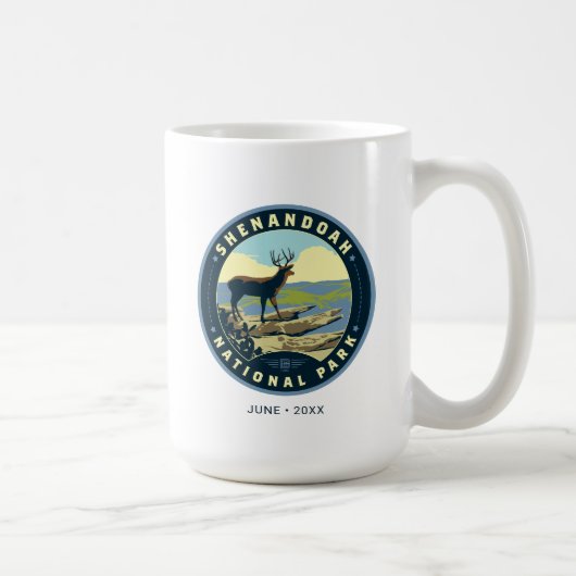 Shenandoah National Park コーヒーマグカップ (右)