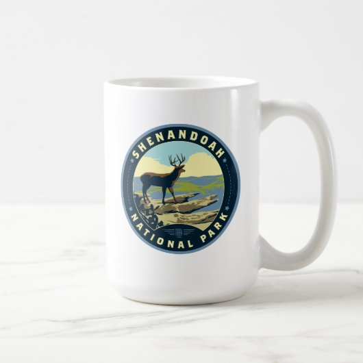Shenandoah National Park コーヒーマグカップ (右)