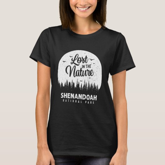 Shenandoah National Park Nature Souvenir Virginia  Tシャツ (正面)