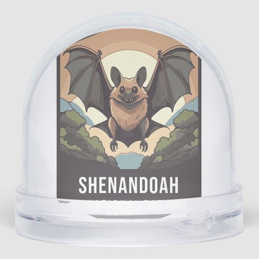 Shenandoah National park Snow Globe (裏面)