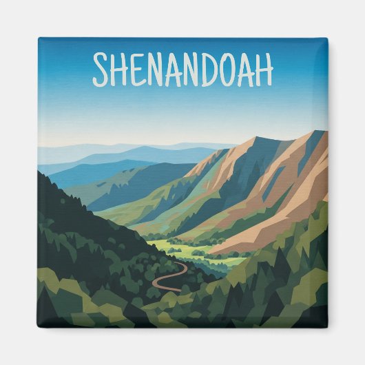 Shenandoah National Park Travel マグネット (正面)