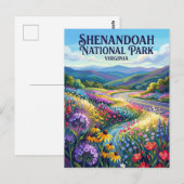 Shenandoah National Park Virginia ポストカード (正面/裏面)
