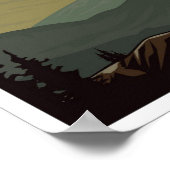 Shenandoah National Park Virginia USA Travel ポスター (角)