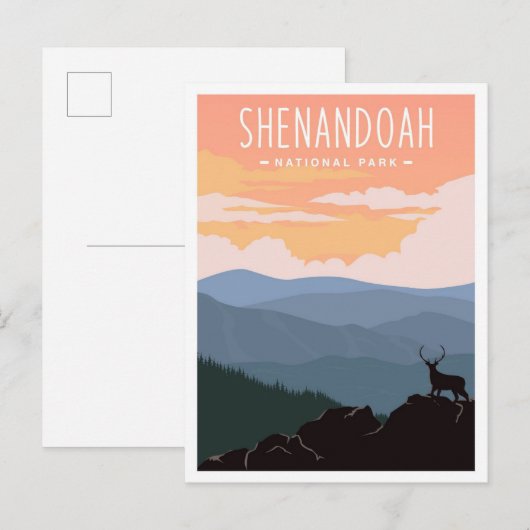 Shenandoah National Park Virginia USA Travel  ポストカード (正面/裏面)