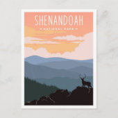 Shenandoah National Park Virginia USA Travel  ポストカード (正面)