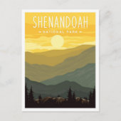 Shenandoah National Park Virginia USA Travel ポストカード (正面)